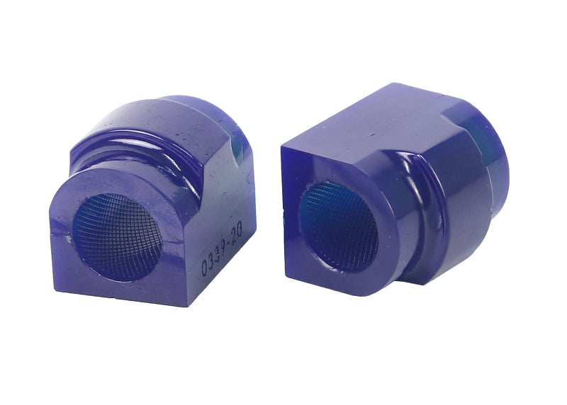 SuperPro 2009 BMW Z4 sDrive30i Rear 20mm Sway Bar Mount Bushing Set-Sway Bar Bushings-Grocery Getter Performance