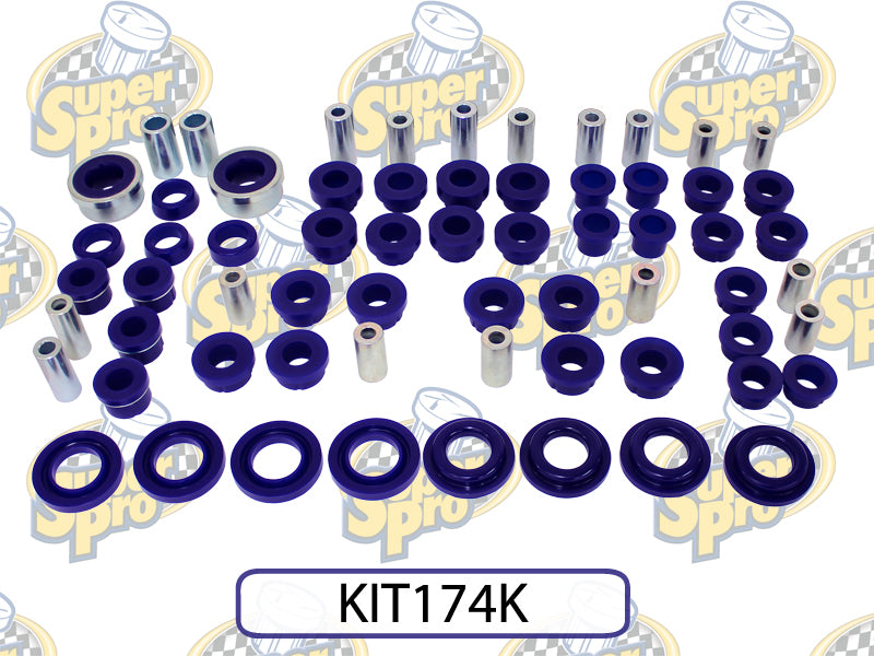 SuperPro 2013 Scion FR-S Base Front / Rear Vehicle Master Bushing Kit-Bushings - Full Vehicle Kits-Grocery Getter Performance
