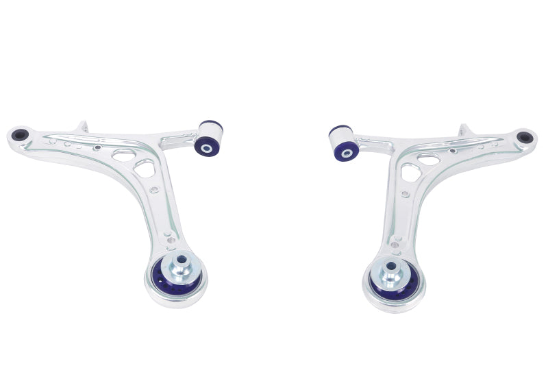 SuperPro 2015 Subaru WRX Limited Front Lower Alloy Control Arm Kit (+Caster)-Control Arms-Grocery Getter Performance