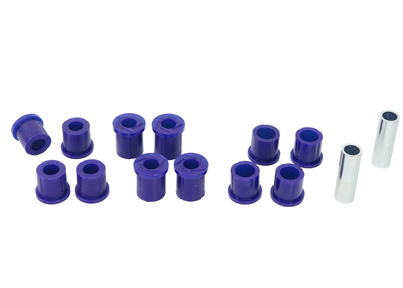 SuperPro 87-99 Ford Courier 4x4 2WD Rear Leaf Spring Full Bushing Kit-Bushing Kits-Grocery Getter Performance
