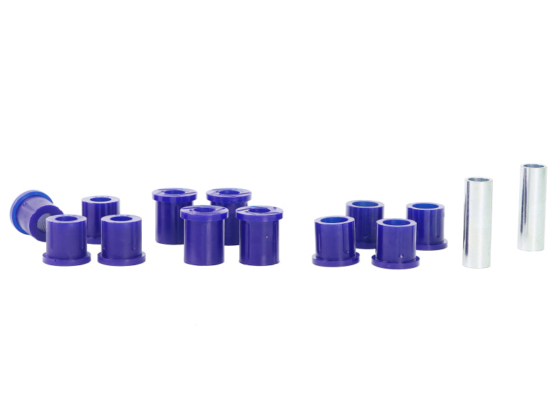 SuperPro 87-99 Ford Courier 4x4 2WD Rear Leaf Spring Full Bushing Kit-Bushing Kits-Grocery Getter Performance
