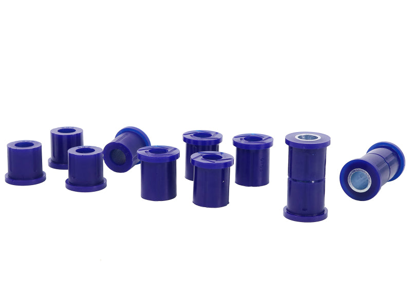 SuperPro 87-99 Ford Courier 4x4 2WD Rear Leaf Spring Full Bushing Kit-Bushing Kits-Grocery Getter Performance