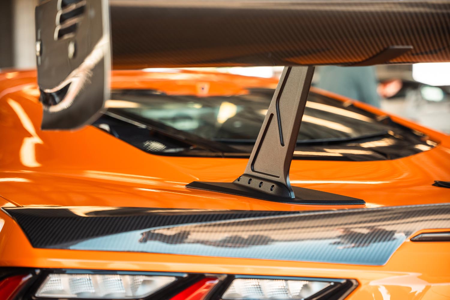 Swan Neck UCW Rear Wing Kit - Corvette Stingray (C8)