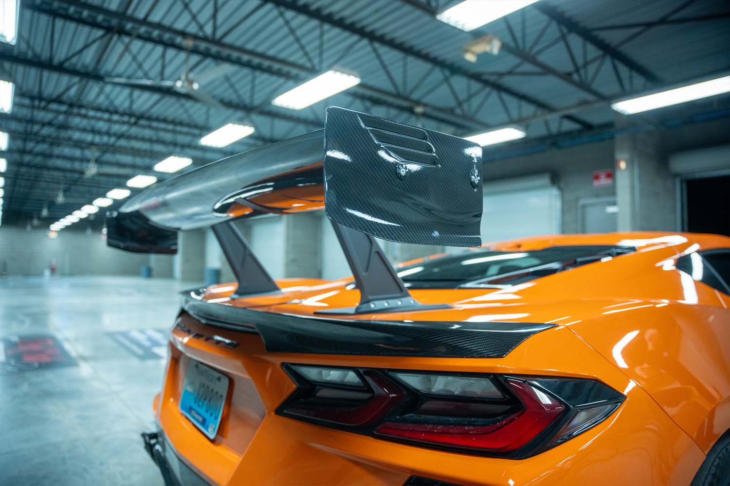 Swan Neck UCW Rear Wing Kit - Corvette Stingray (C8)