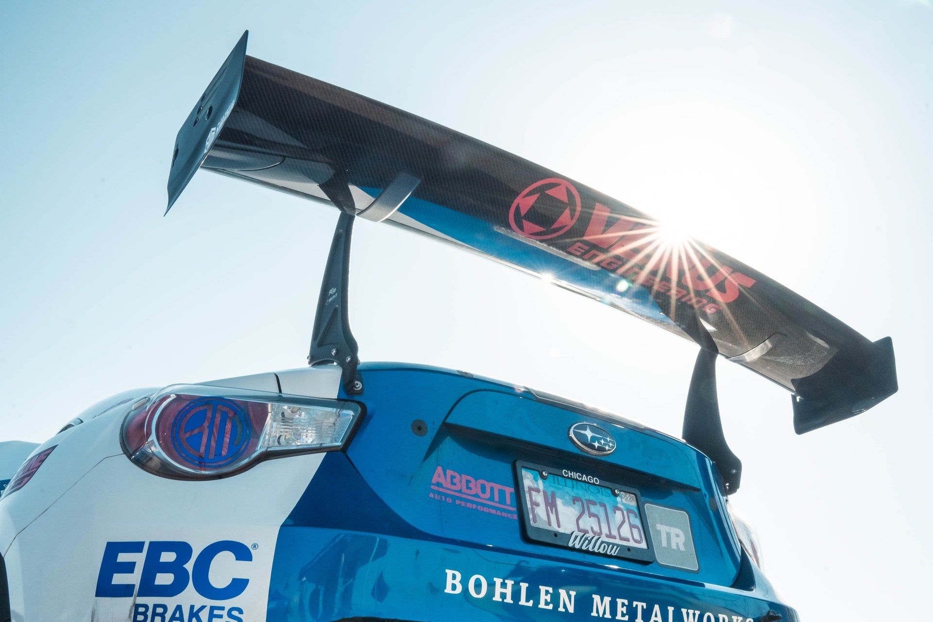 Swan Neck UCW Rear Wing Kit - FRS/GT86/BRZ