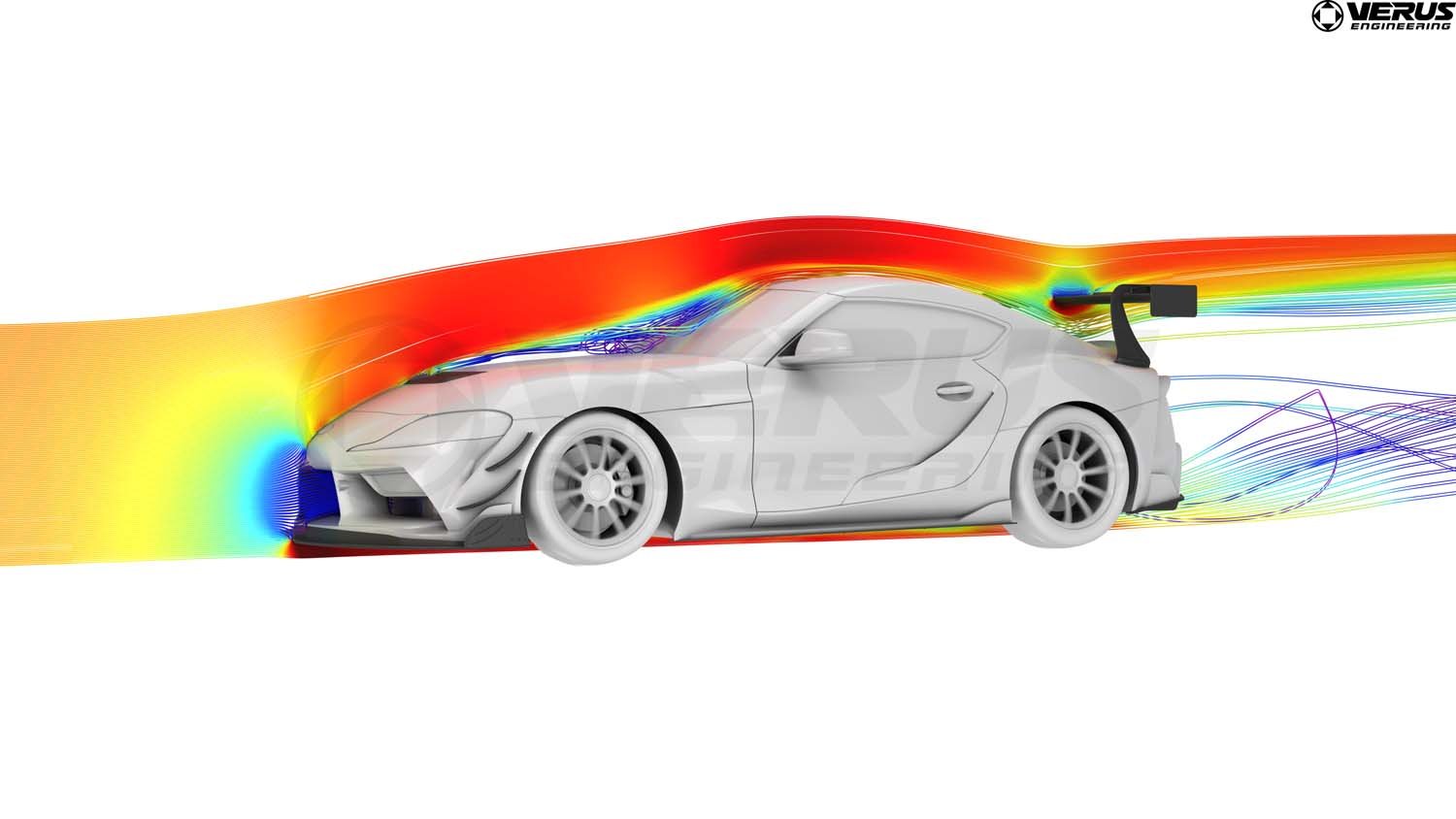 Swan Neck UCW Rear Wing Kit - Mk5 Toyota Supra (BLEMISH) - Grocery Getter Performance