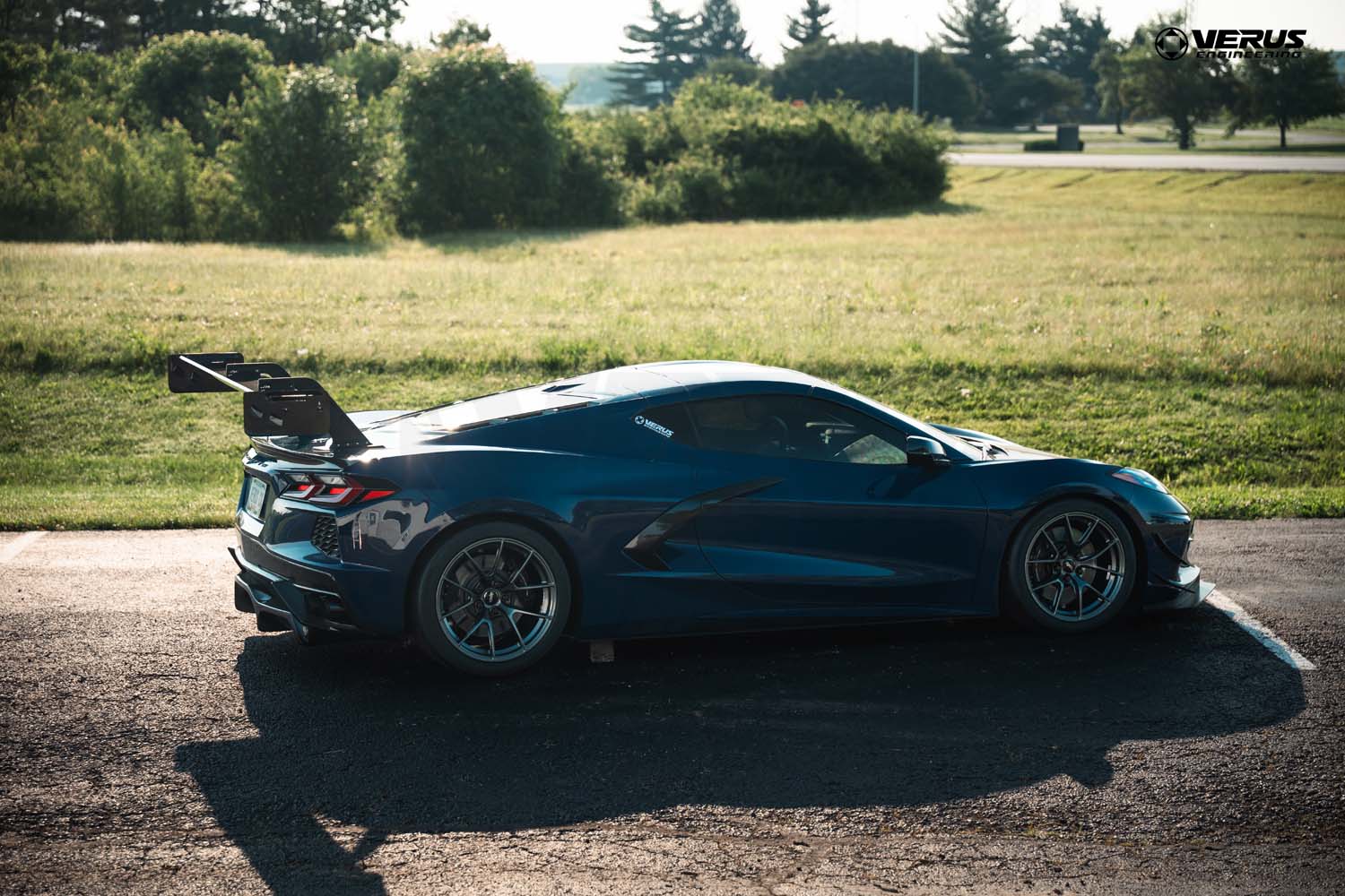 Swan Neck V1X Rear Wing Kit - Corvette Stingray (C8)