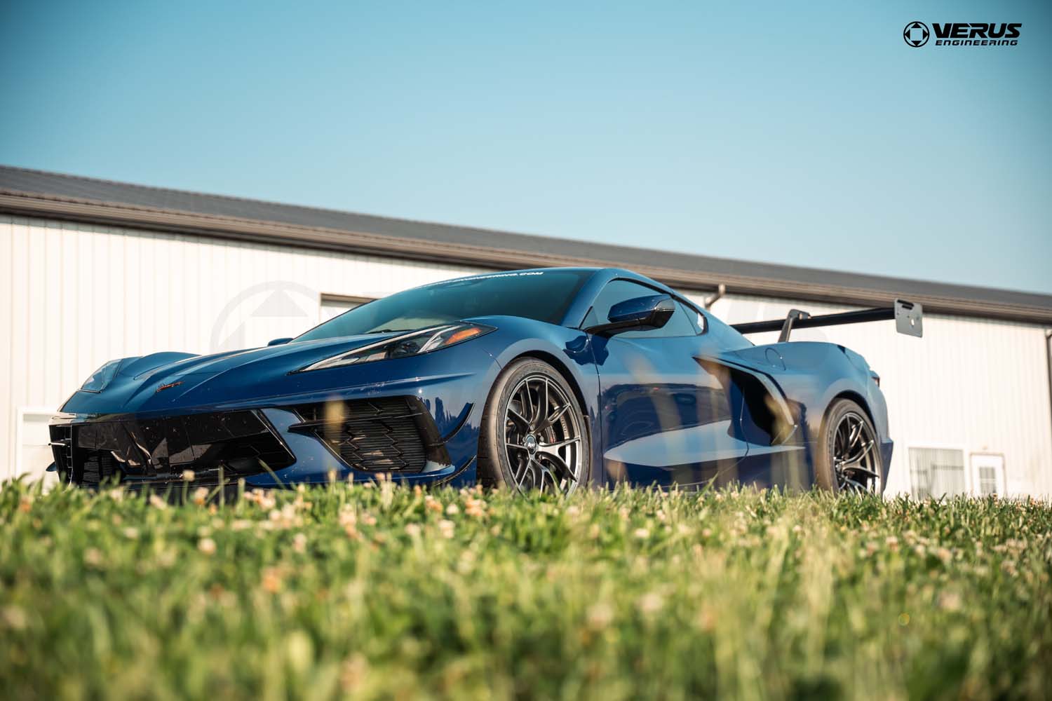 Swan Neck V1X Rear Wing Kit - Corvette Stingray (C8)