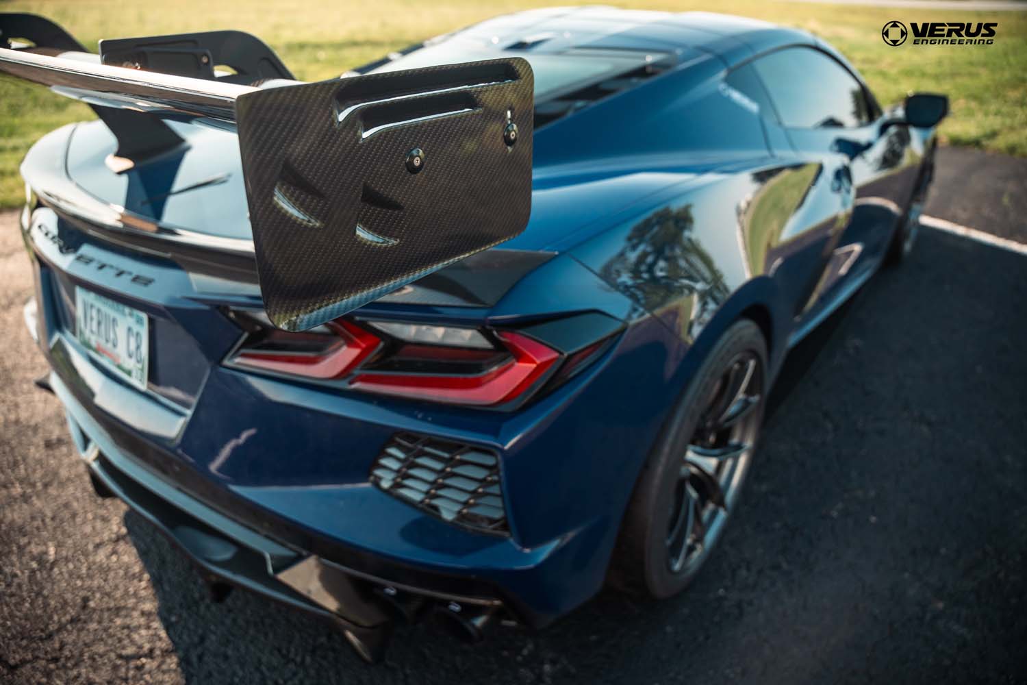Swan Neck V1X Rear Wing Kit - Corvette Stingray (C8)