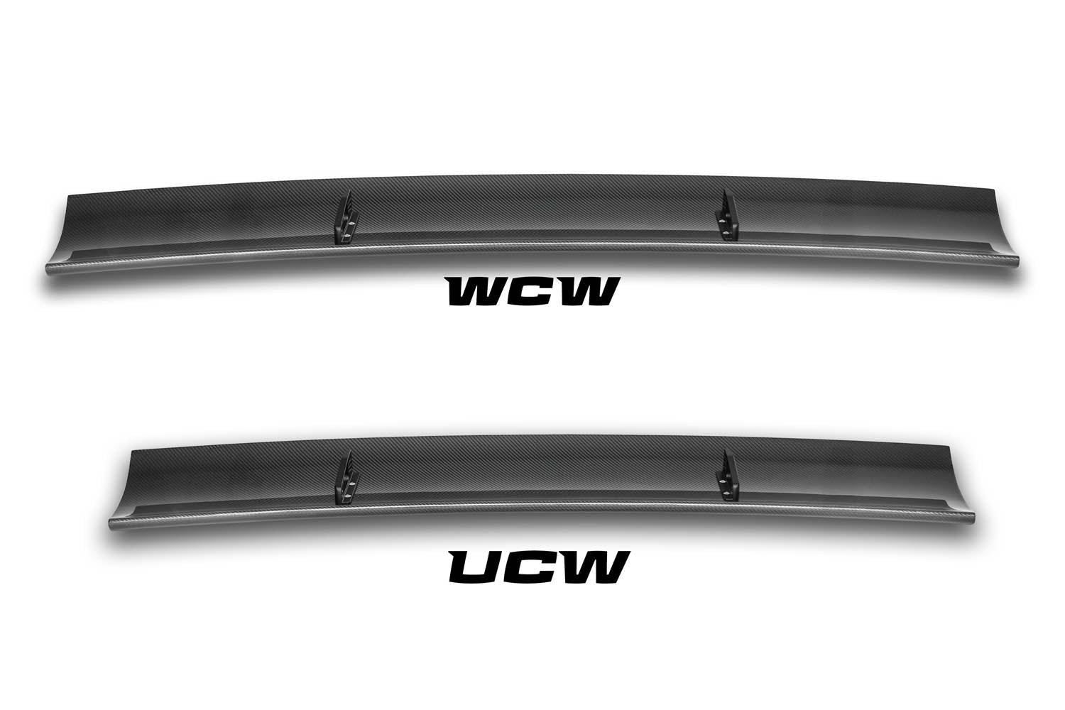 Swan Neck WCW Rear Wing Kit - Corvette Stingray and Z06 (C8) - Grocery Getter Performance