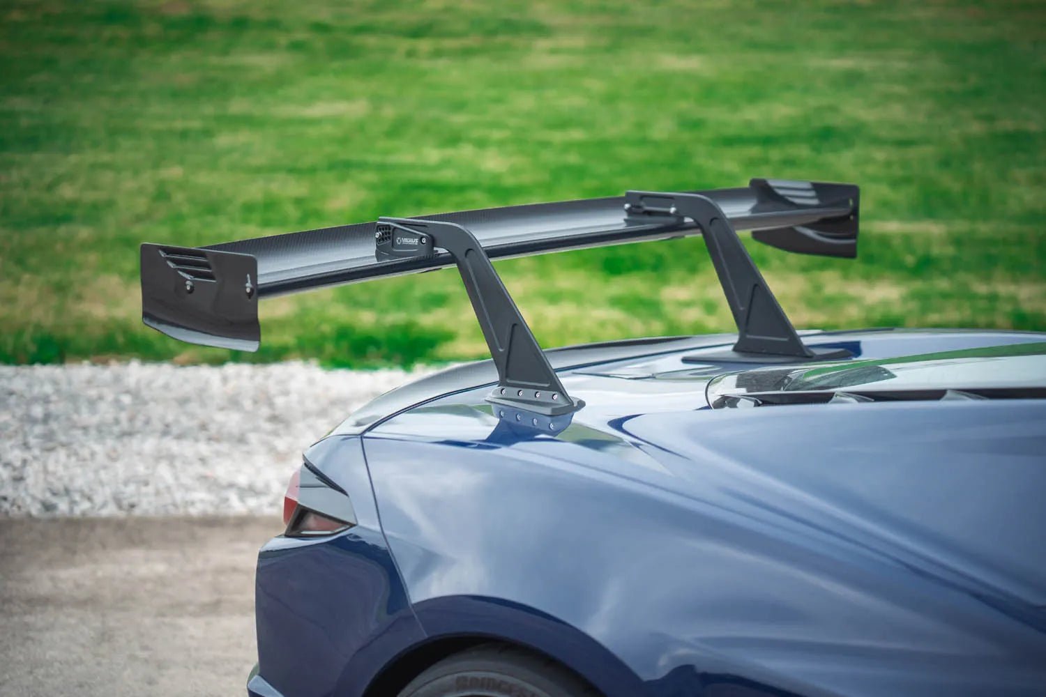 Swan Neck WCW Rear Wing Kit - Corvette Stingray and Z06 (C8) - Grocery Getter Performance