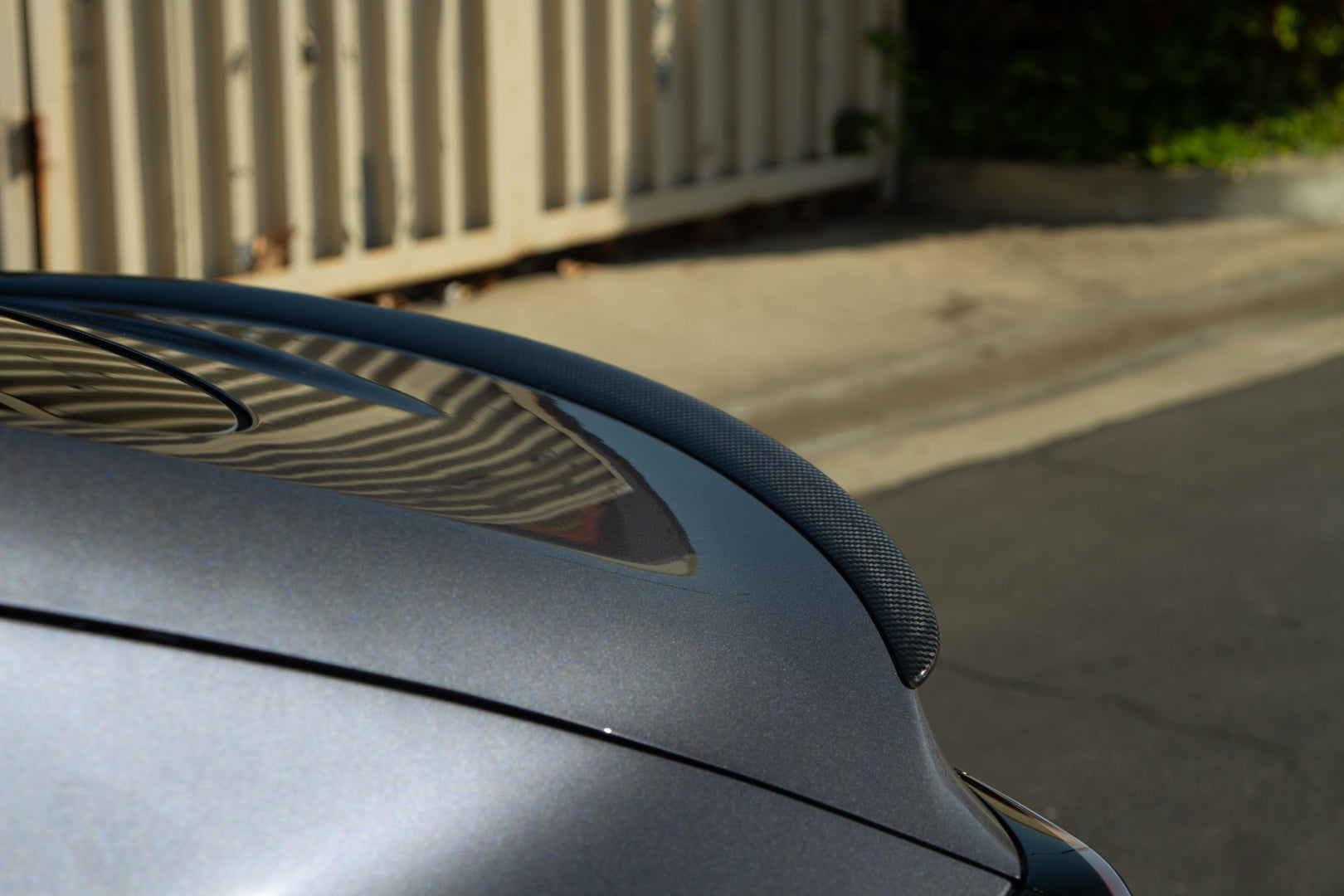 Tesla Model 3 Carbon Fiber Rear Deck Spoiler 2017 - 2023-Rear spoiler-Grocery Getter Performance