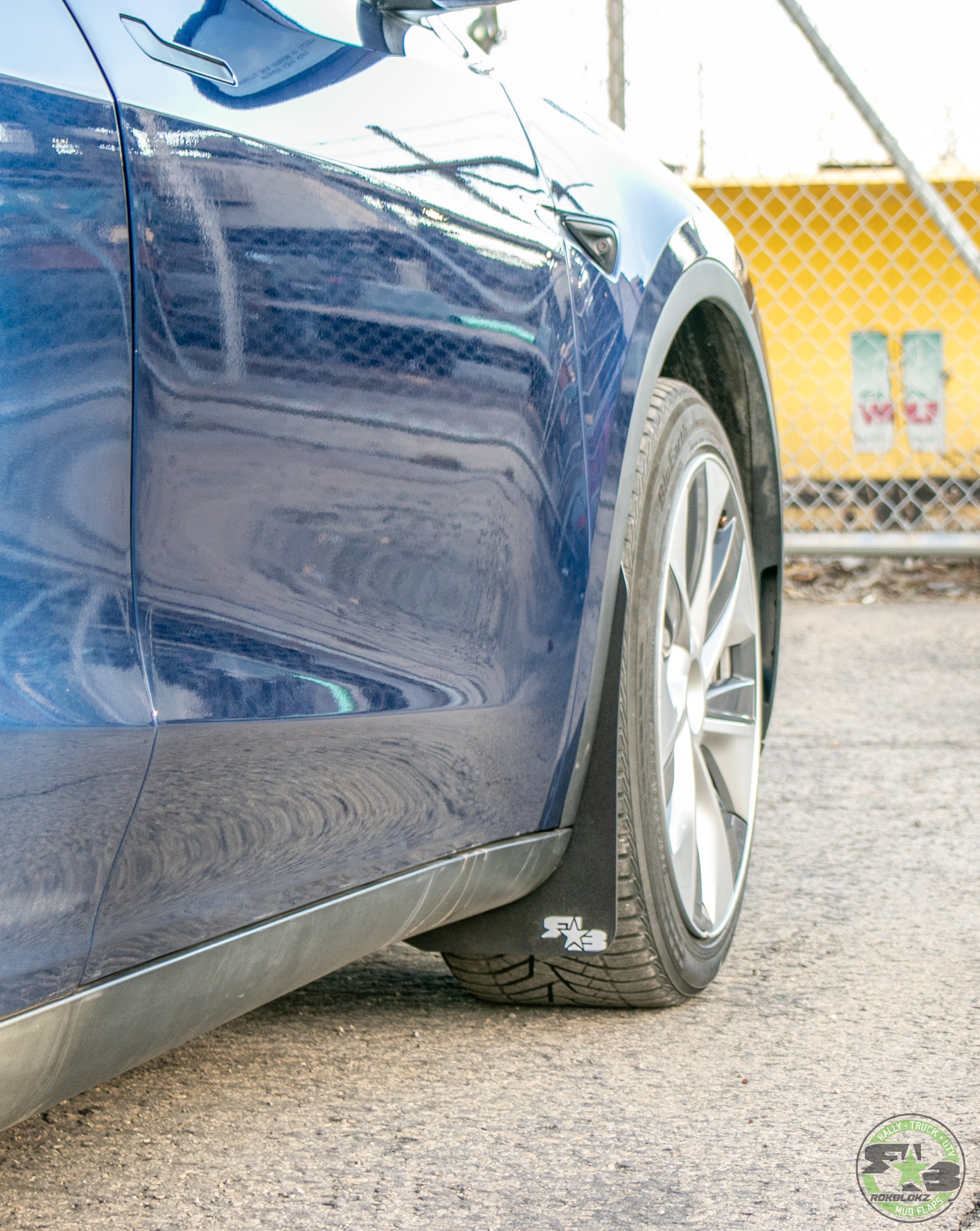 Tesla Model Y 2020-2024 Rally Mud Flaps