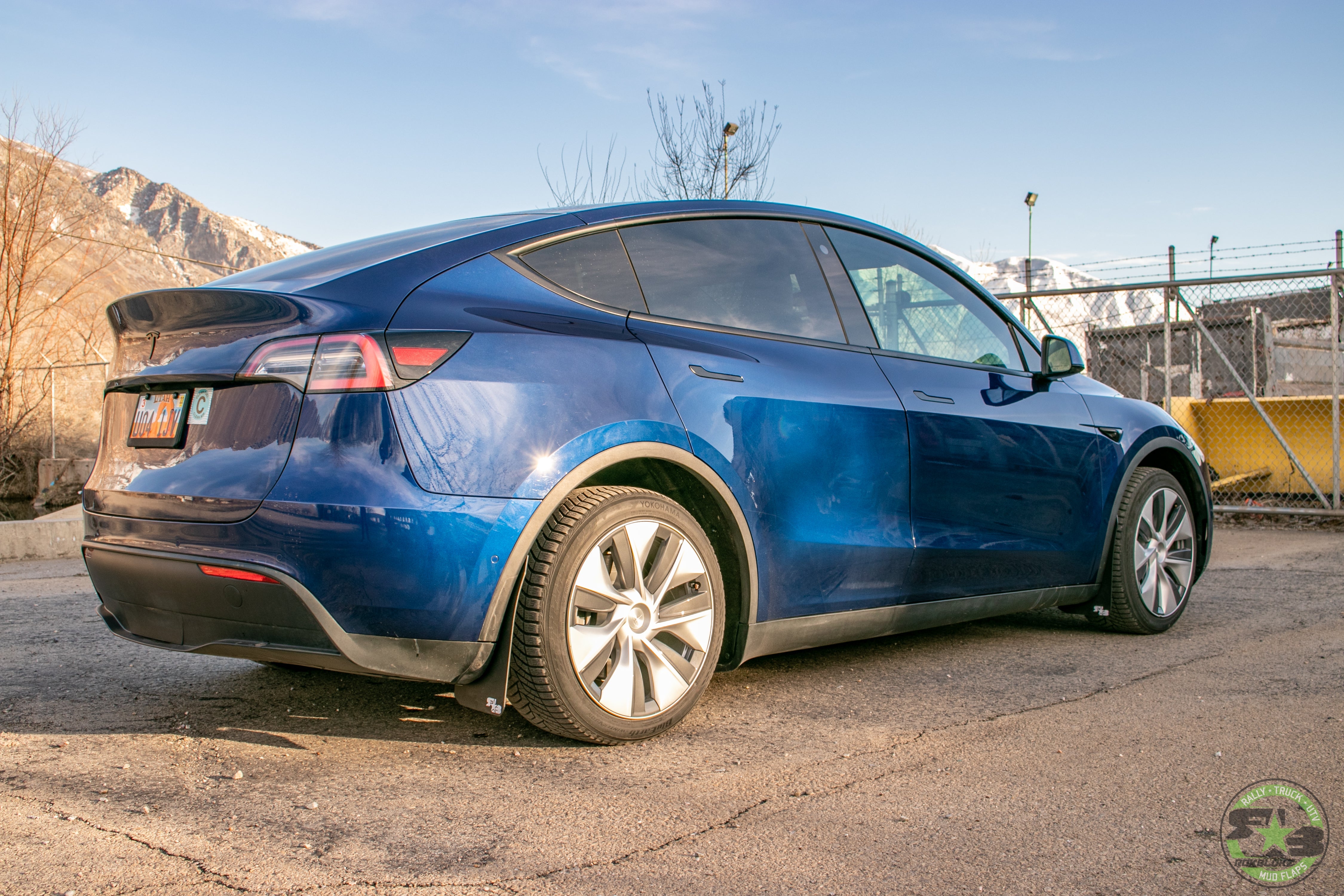 Tesla Model Y 2020-2024 Rally Mud Flaps