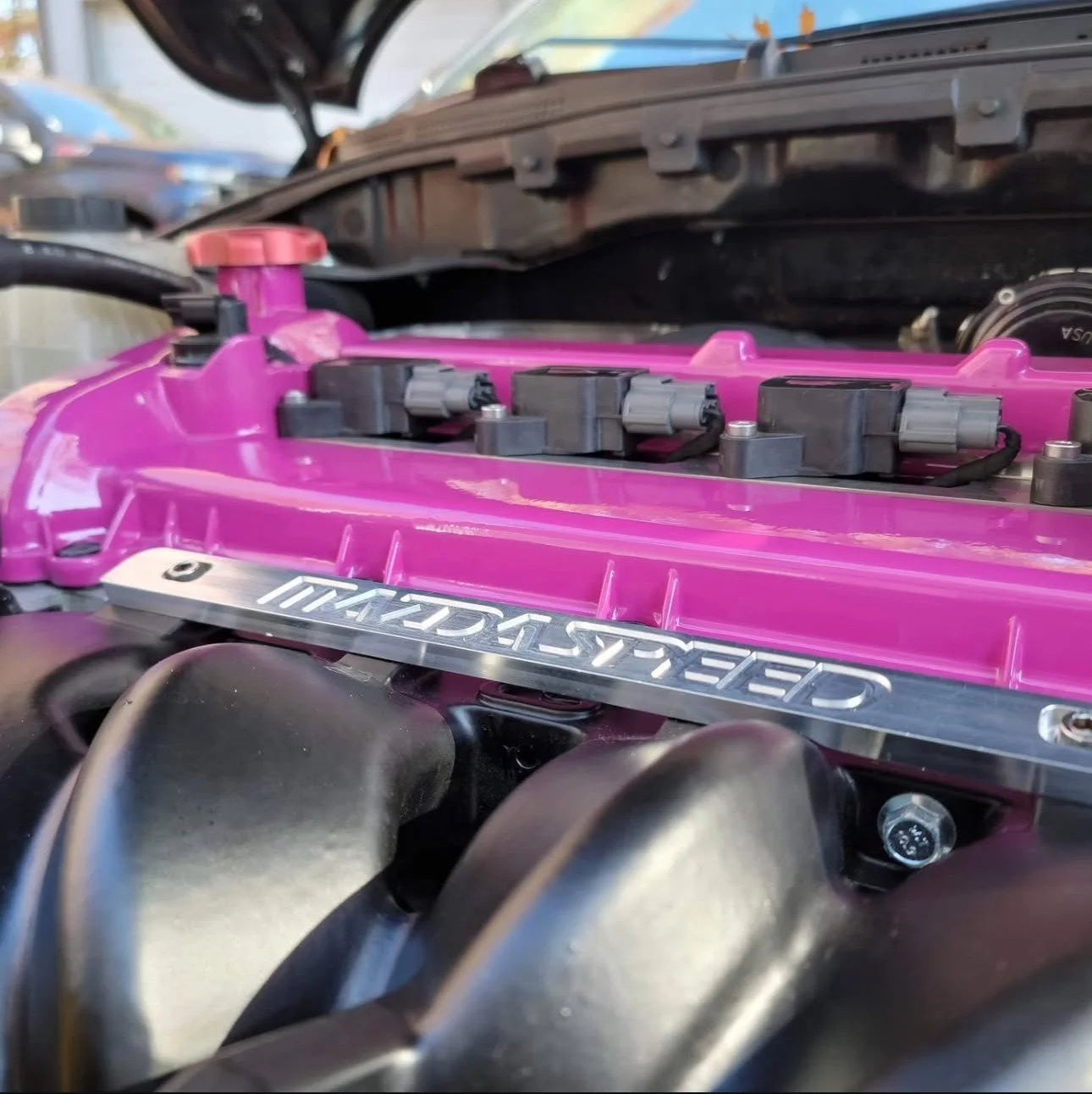 Mazdaspeed Port Injection Block Off Plates – JMF, Damond & CorkSport