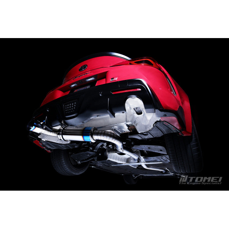 Tomei Full Titanium Muffler EXPREME Ti GR SUPRA Type-R (Single) - Tomei EXPREME Ti titanium exhaust TB6090-TY06A