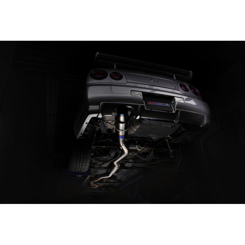 Tomei Full Titanium Muffler EXPREME Ti GT-R BNR34 - Tomei EXPREME Ti titanium exhaust TB6090-NS05C
