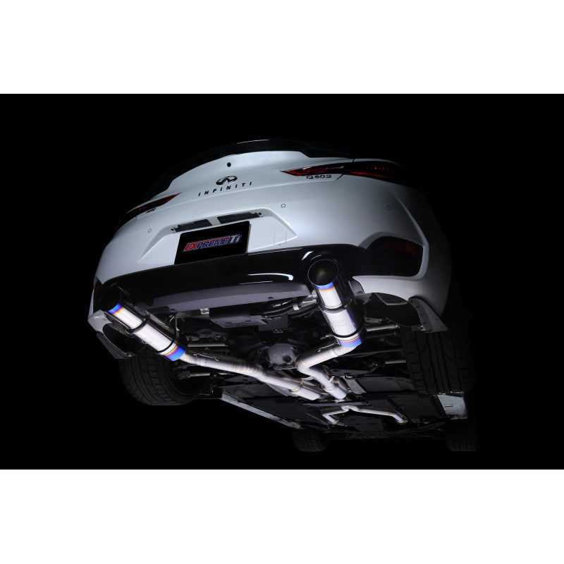 Tomei Full Titanium Muffler EXPREME Ti Q60 Type-D (Dual)-Titanium Exhaust-Grocery Getter Performance