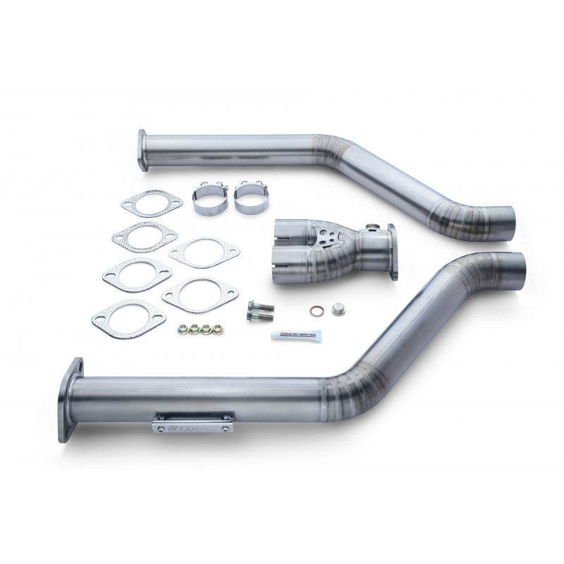 Tomei Full Titanium Y-Pipe EXPREME Ti Q50/Q60/400Z - Tomei EXPREME Ti titanium exhaust TB6110-NS21A
