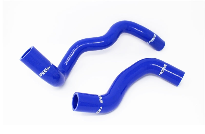 Torque Solution 2016+ Ford Focus RS Silicone Radiator Hose Kit - Blue-Radiator Hoses-Grocery Getter Performance