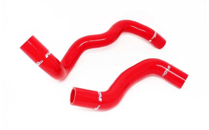 Torque Solution 2016+ Ford Focus RS Silicone Radiator Hose Kit - Red-Radiator Hoses-Grocery Getter Performance