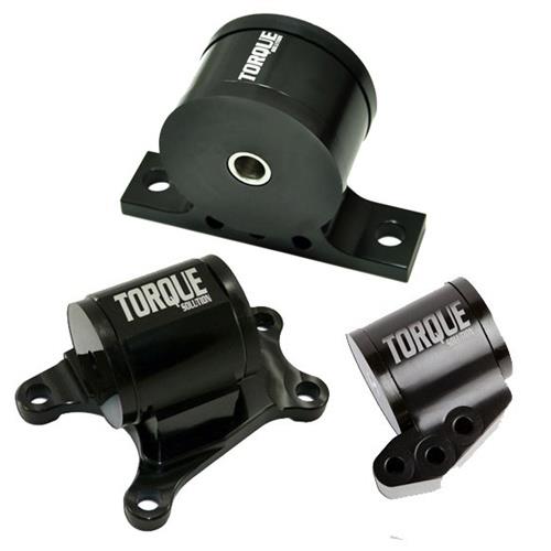 Torque Solution Billet Aluminum 3 piece Engine Mount Kit: Mitsubishi Evolution VII-IX 2001-2006-Engine Mounts-Grocery Getter Performance