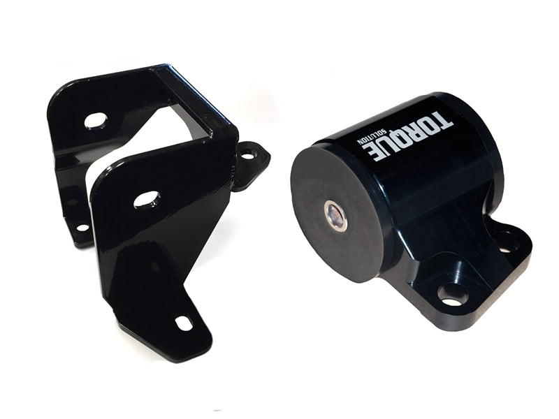 Torque Solution Billet Aluminum Left Engine Mount (2 Bolt): 96-00 Honda Civic EK B/D-Series-Engine Mounts-Grocery Getter Performance