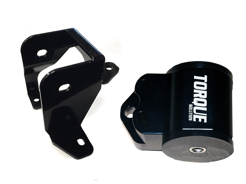 Torque Solution Billet Aluminum Left Engine Mount (3 Bolt): 96-00 Honda Civic EK B/D-Series-Engine Mounts-Grocery Getter Performance