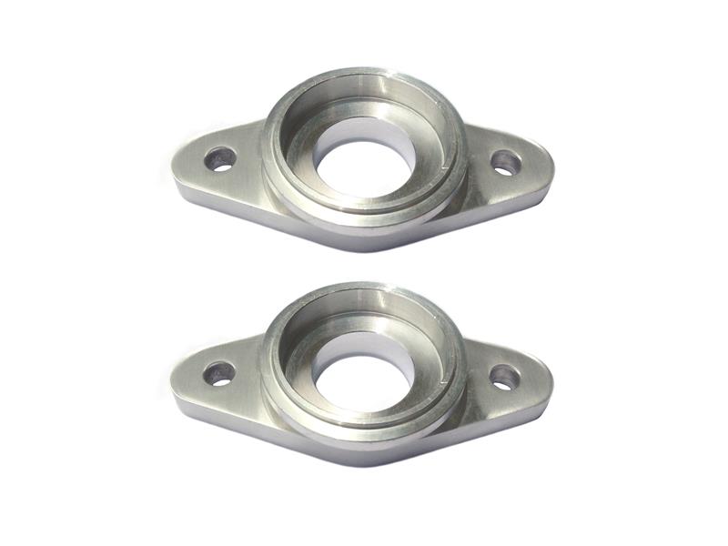 Torque Solution Billet Stock to Tial Blowoff Valve Adapter: Nissan GTR R35 ALL (2 Adapters)-Blow Off Valve Accessories-Grocery Getter Performance