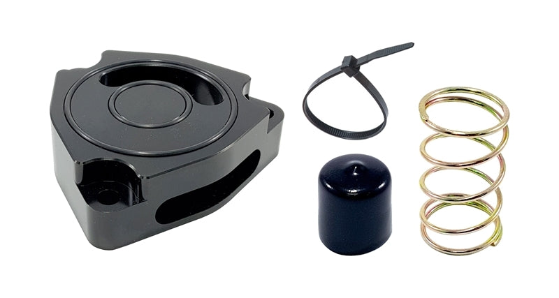 Torque Solution Blow Off BOV Sound Plate (Black) 11+ Hyundai Veloster Turbo-Blow Off Valves-Grocery Getter Performance