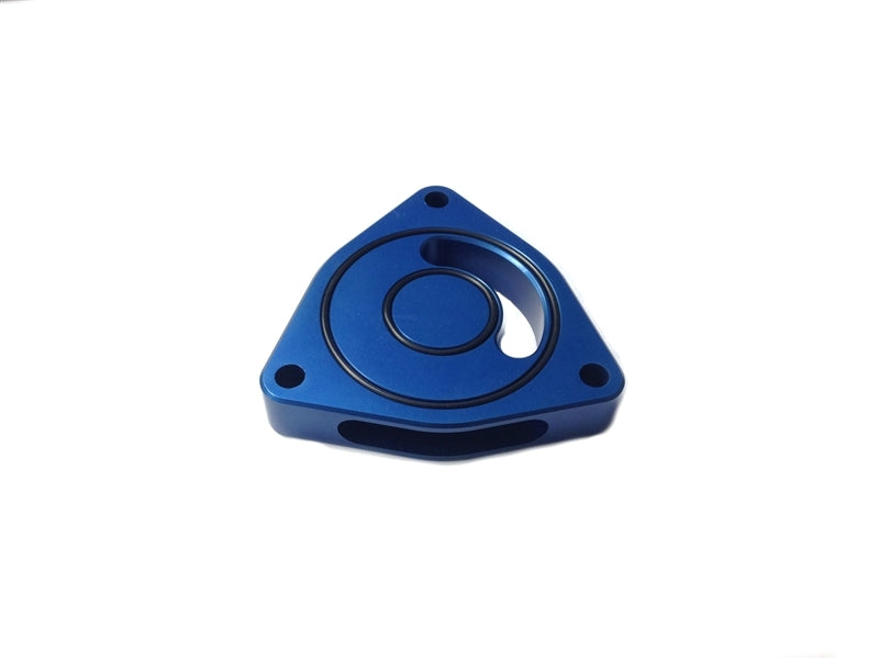 Torque Solution Blow Off BOV Sound Plate (Blue): Hyundai Genesis Coupe 2.0T ALL-Blow Off Valves-Grocery Getter Performance