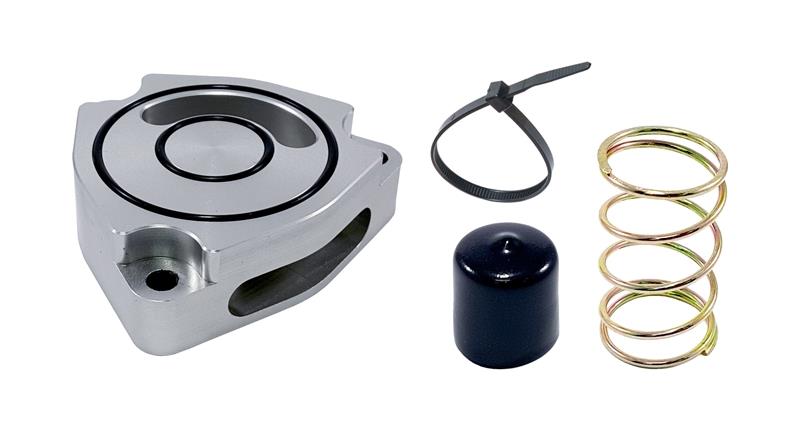 Torque Solution Blow Off BOV Sound Plate (Silver) 11+ Hyundai Veloster Turbo-Blow Off Valves-Grocery Getter Performance