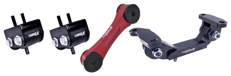 Torque Solution Engine / Transmission / Red Pitch Mount 02-14 Subaru WRX / 2004+ Subaru STI-Engine Mounts-Grocery Getter Performance