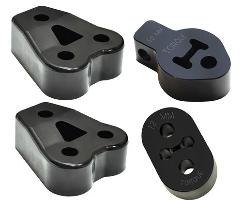 Torque Solution Exhaust Mount Kit: Mitsubishi Evolution X 2008-11-Brackets-Grocery Getter Performance