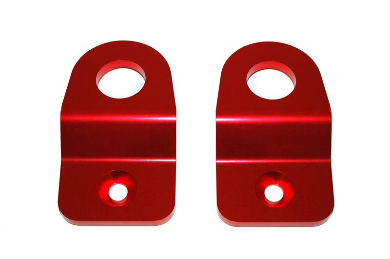 Torque Solution Red Radiator Stay Bracket: 08-11 Subaru Impreza/08-13 WRX/STi/05-09 Legacy-Radiator Stays-Grocery Getter Performance