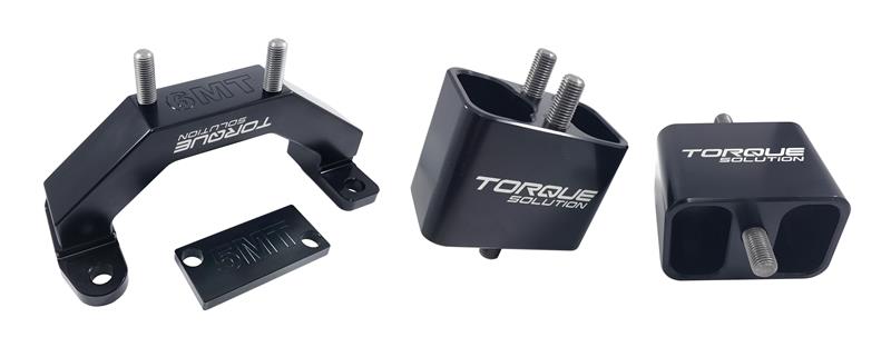 Torque Solution Solid Billet Aluminum Engine & Transmission Mounts 02-14 Subaru WRX / 04-17 STi-Engine Mounts-Grocery Getter Performance