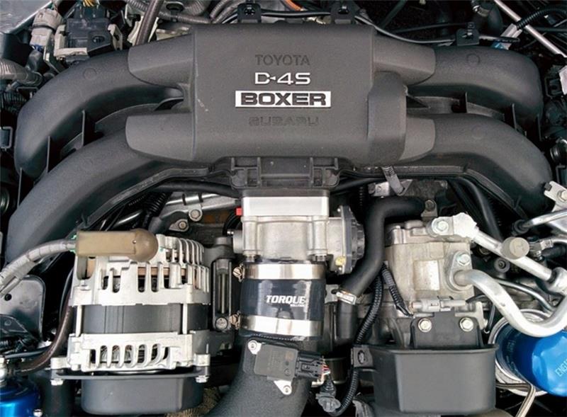 Torque Solution Throttle Body Spacer 2013+ Subaru BRZ/Scion FR-S - Silver-Throttle Body Spacers-Grocery Getter Performance