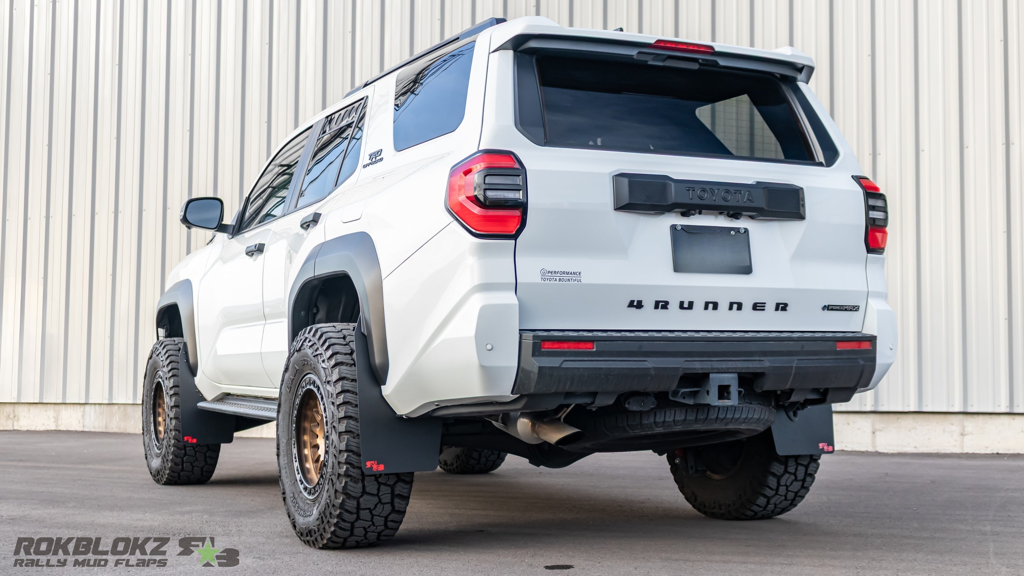 Toyota 4Runner TRD Off-road (6th Gen) 2025+ High Clearance Mud Flaps