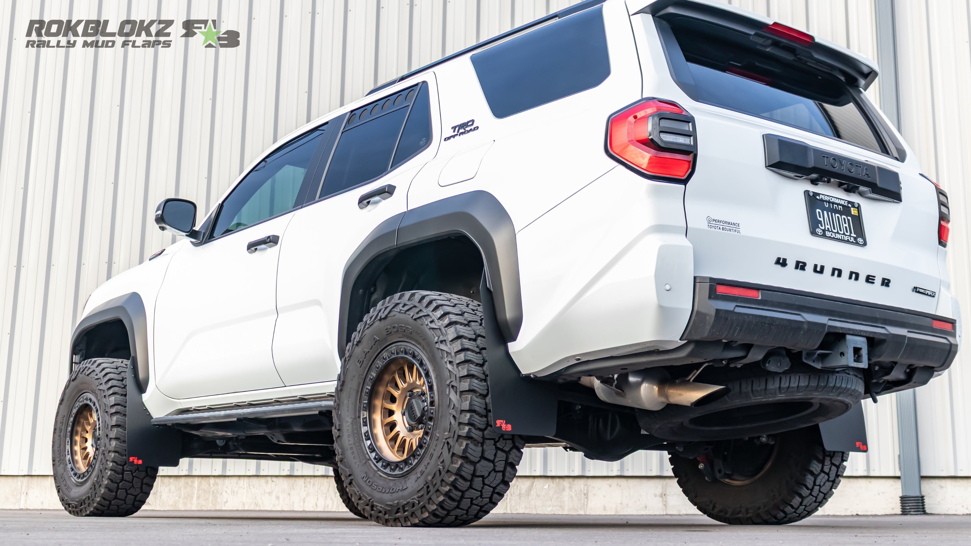 Toyota 4Runner TRD Off-road (6th Gen) 2025+ High Clearance Mud Flaps