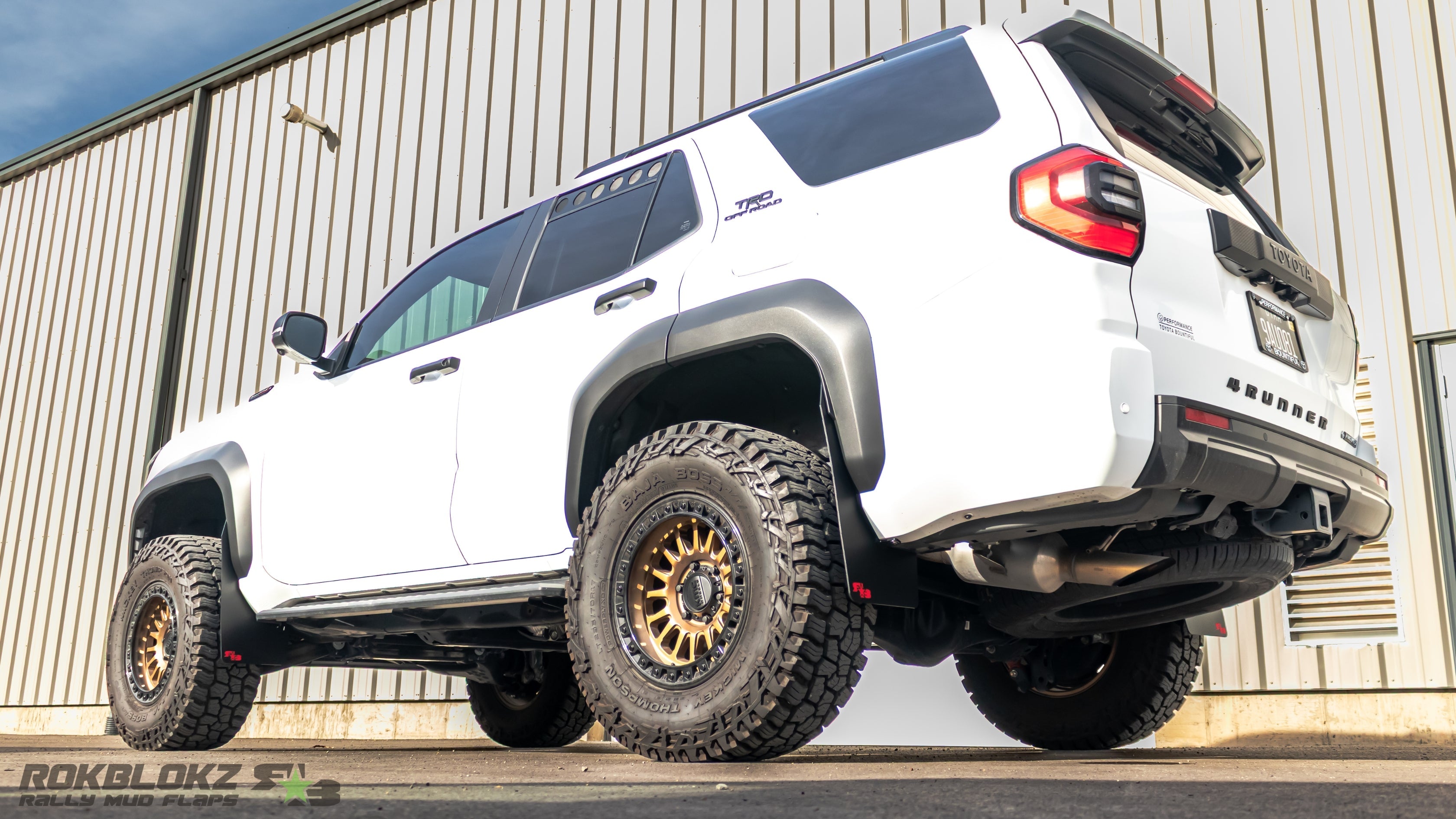 Toyota 4Runner TRD Off-road (6th Gen) 2025+ Rally Mud Flaps