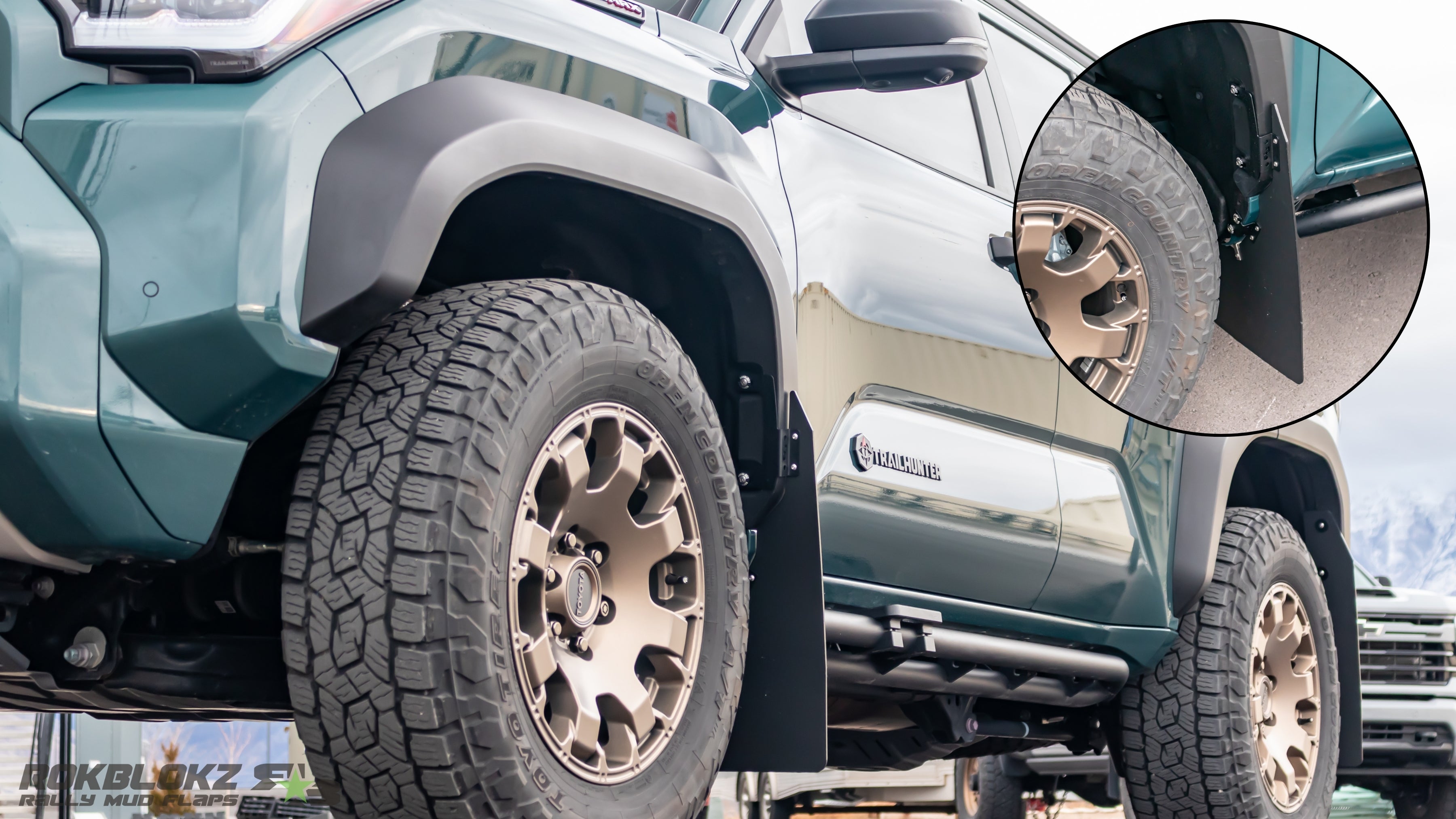 Toyota 4Runner TRD PRO 2025+ High Clearance Mud Flaps
