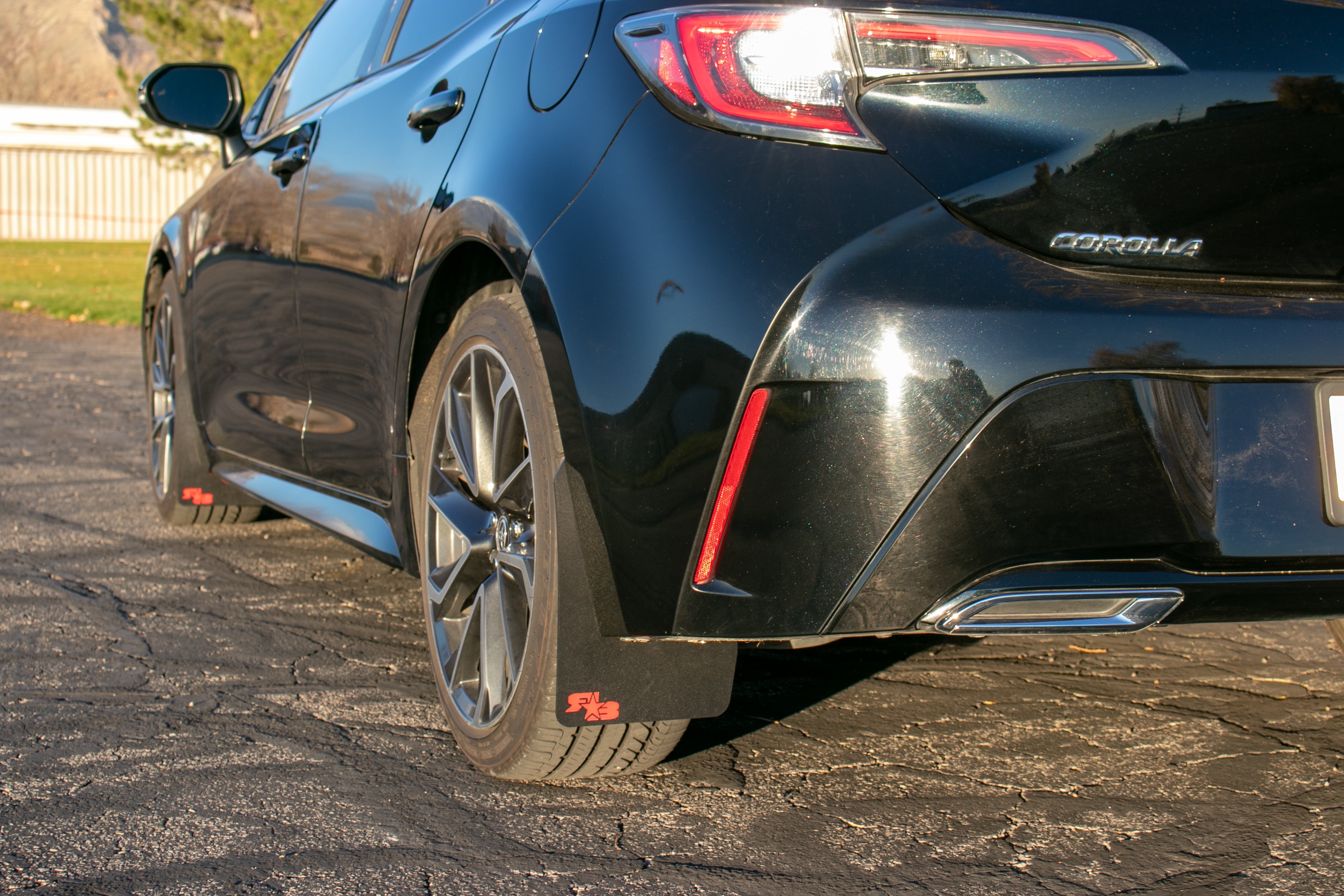 Toyota Corolla Hatchback 2019+ Rally Mud Flaps