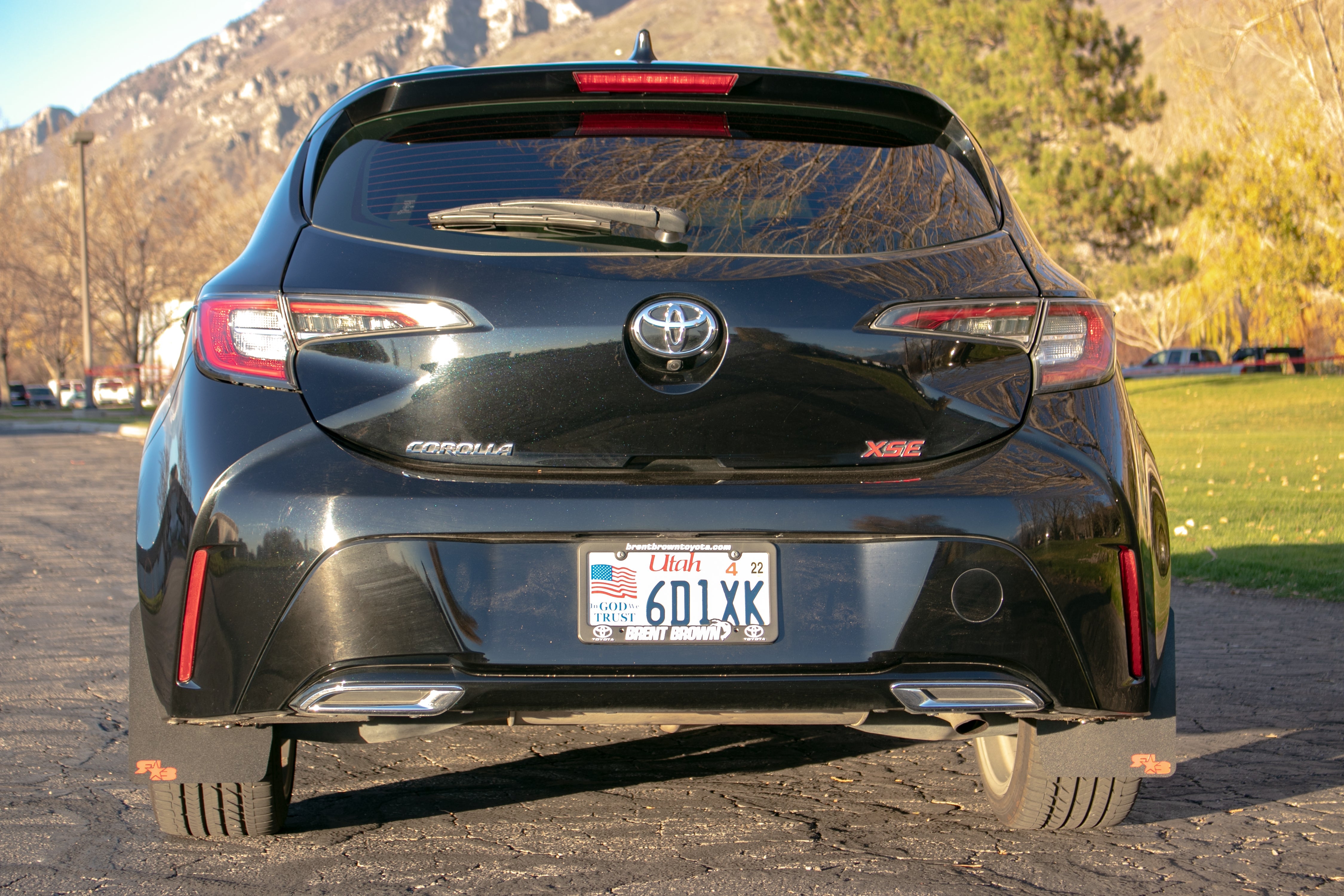 Toyota Corolla Hatchback 2019+ Rally Mud Flaps