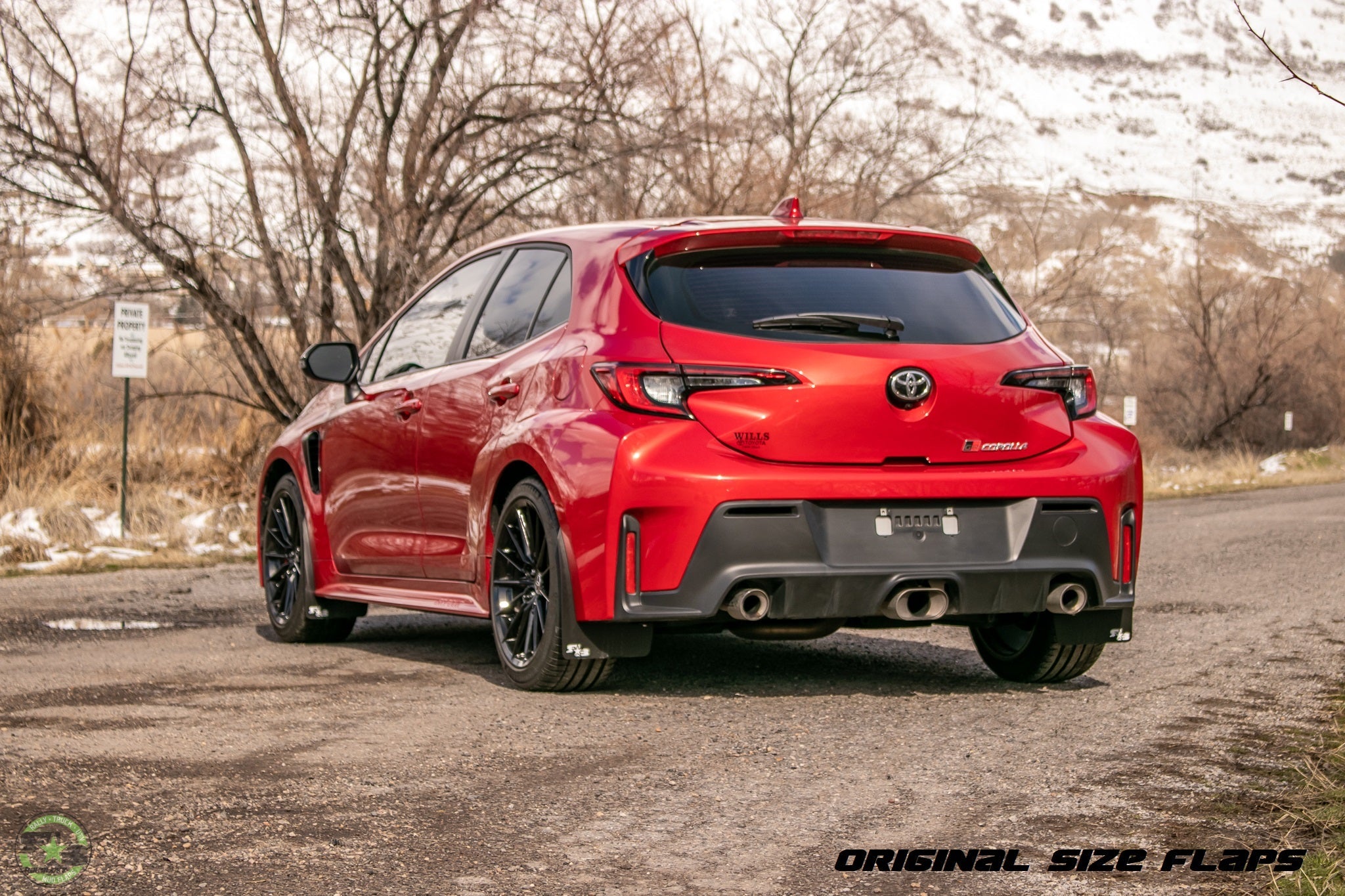 Toyota GR Corolla 2023+ Rally Mud Flaps