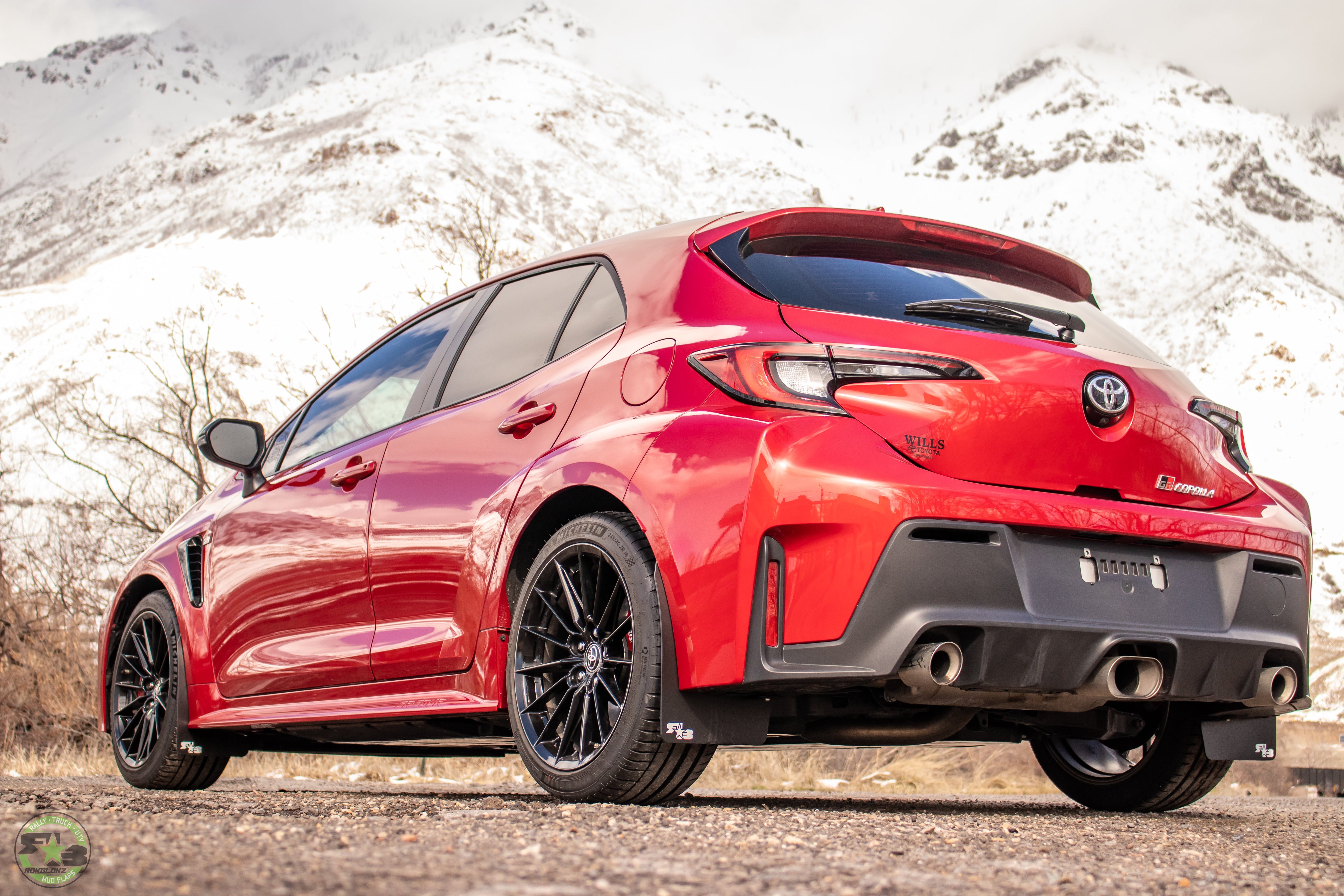 Toyota GR Corolla 2023+ Rally Mud Flaps