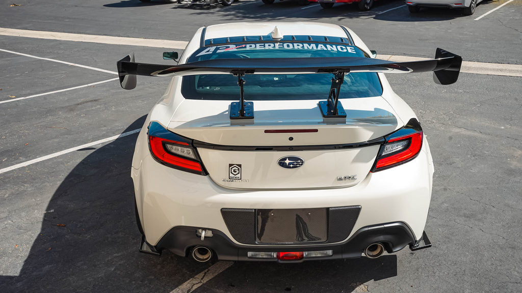 Toyota GR86/ Subaru BRZ 61" GTC300 Carbon Fiber Adjustable Wing 2022+ SPEC-GTC-300 Wing-Grocery Getter Performance