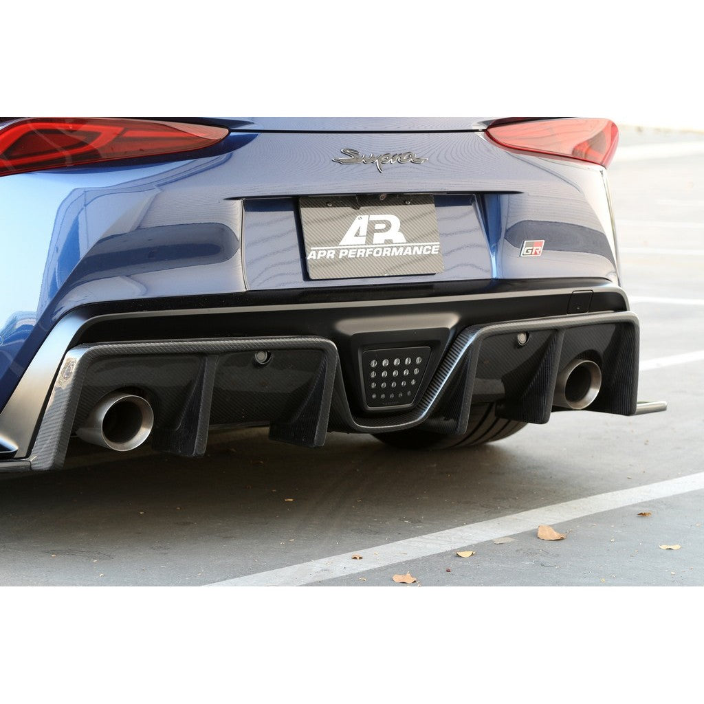 Toyota Supra A90/91 Carbon Fiber Rear Diffuser 2020-2023-Rear Diffuser-Grocery Getter Performance