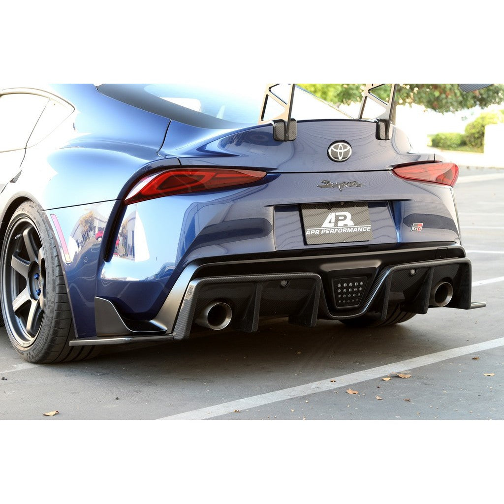 Toyota Supra A90/91 Carbon Fiber Rear Diffuser 2020-2023-Rear Diffuser-Grocery Getter Performance