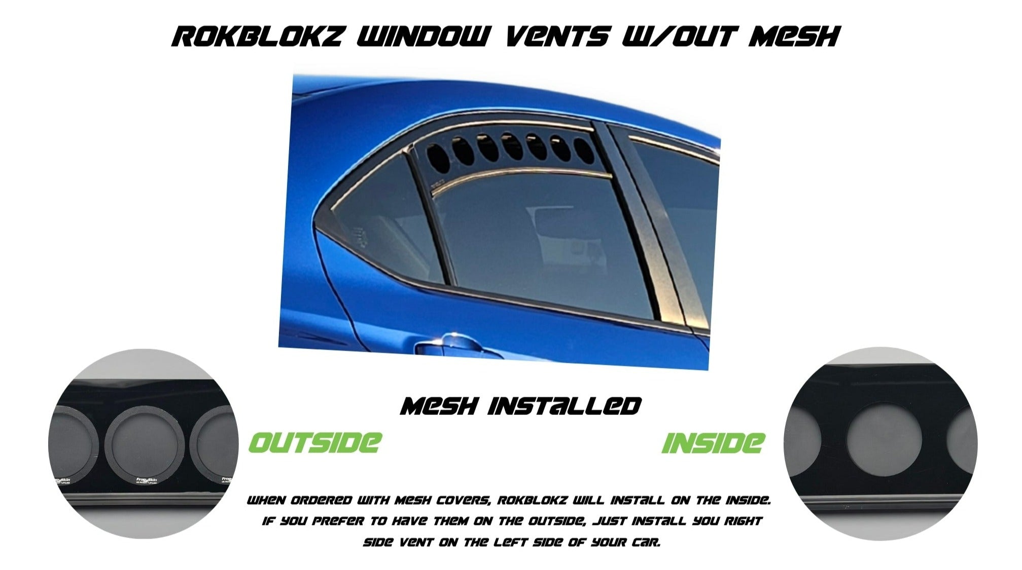 Toyota Tundra 2022+ Window Vents