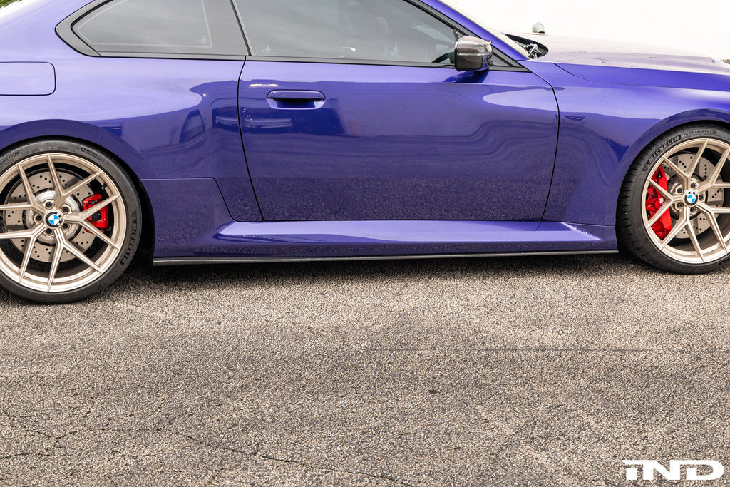 TREVORA G87 M2 Carbon Flat Side Skirt Set